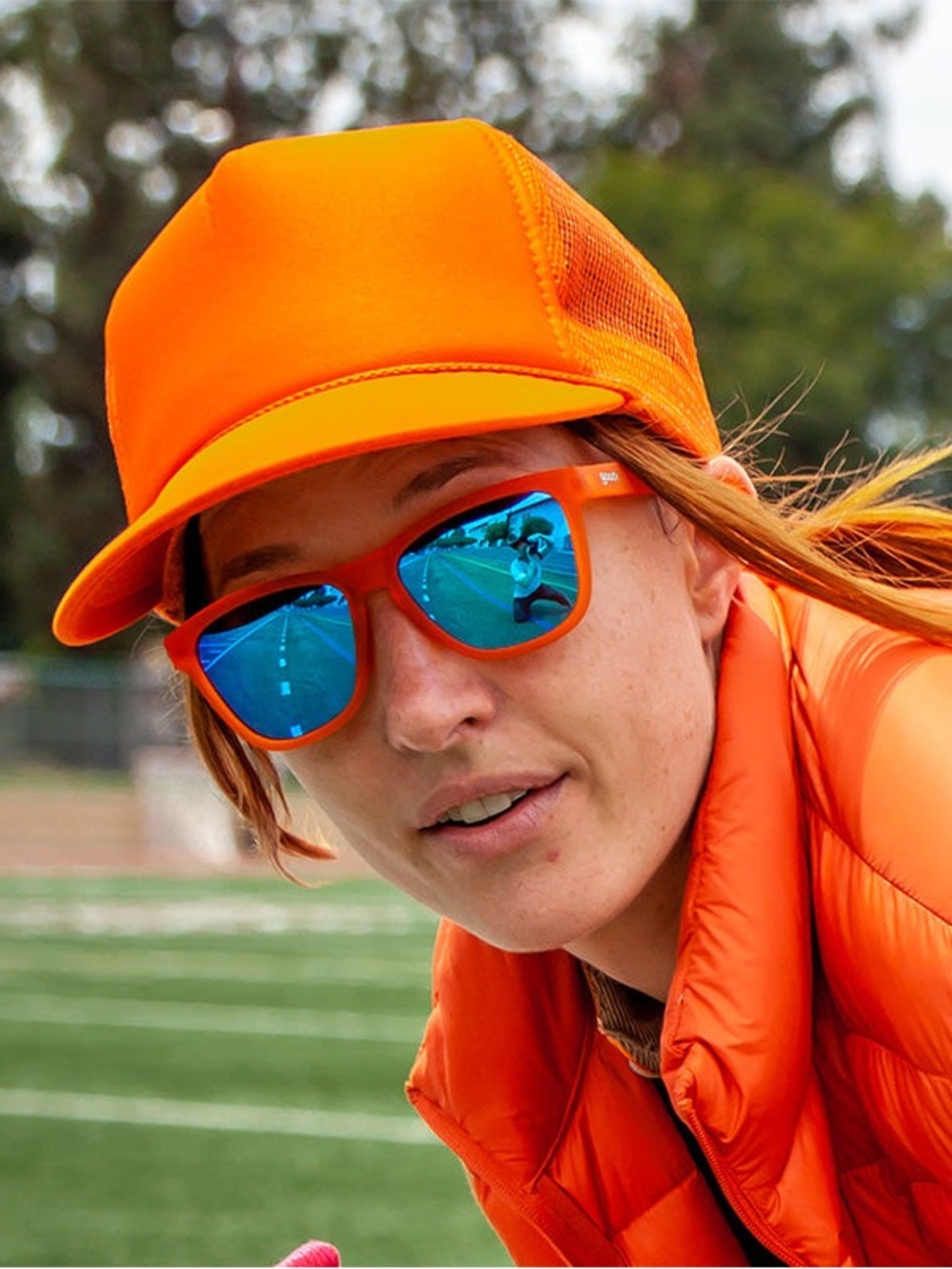 Goodr “The OG Donkey Googles” UV400 Protection Sunglasses in Orange 🍊